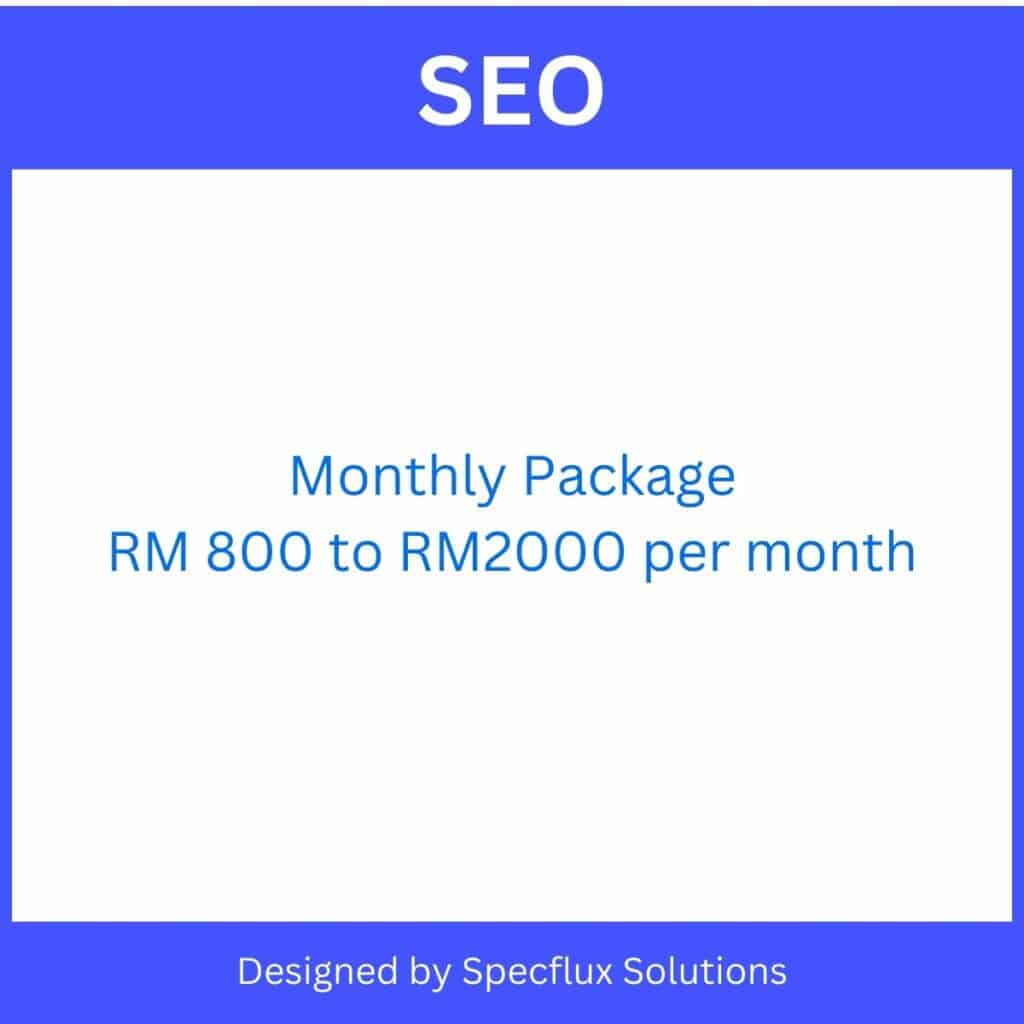 Website design malaysia price for websites bundled together with search engine optimisation and seo monthly services.